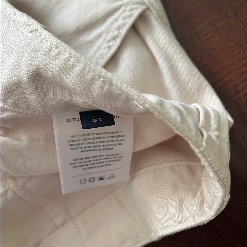Citizens Of Humanity Cream Trousers - Picture 4 of 5